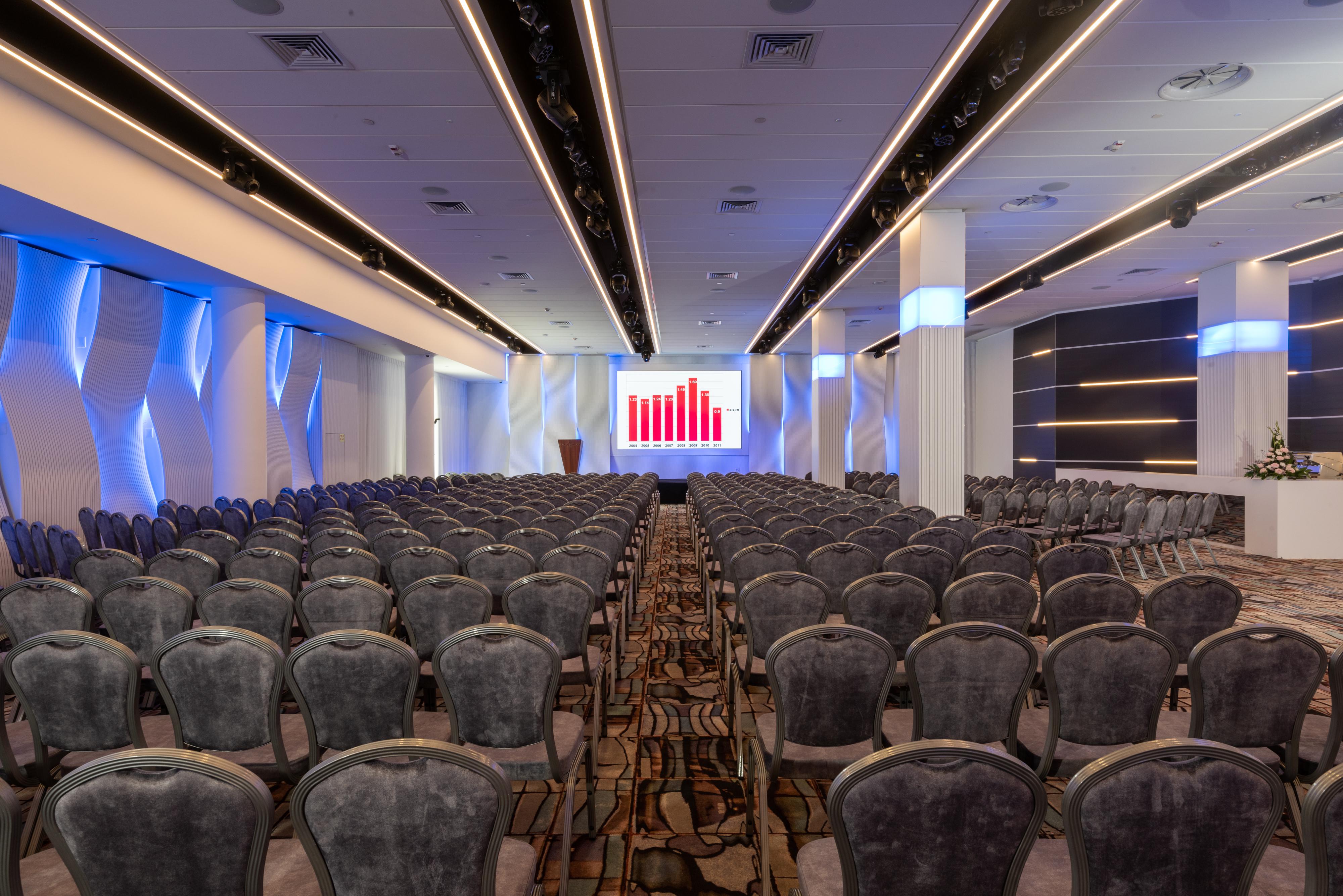 U Magic Palace Eilat Luaran gambar The main conference hall
