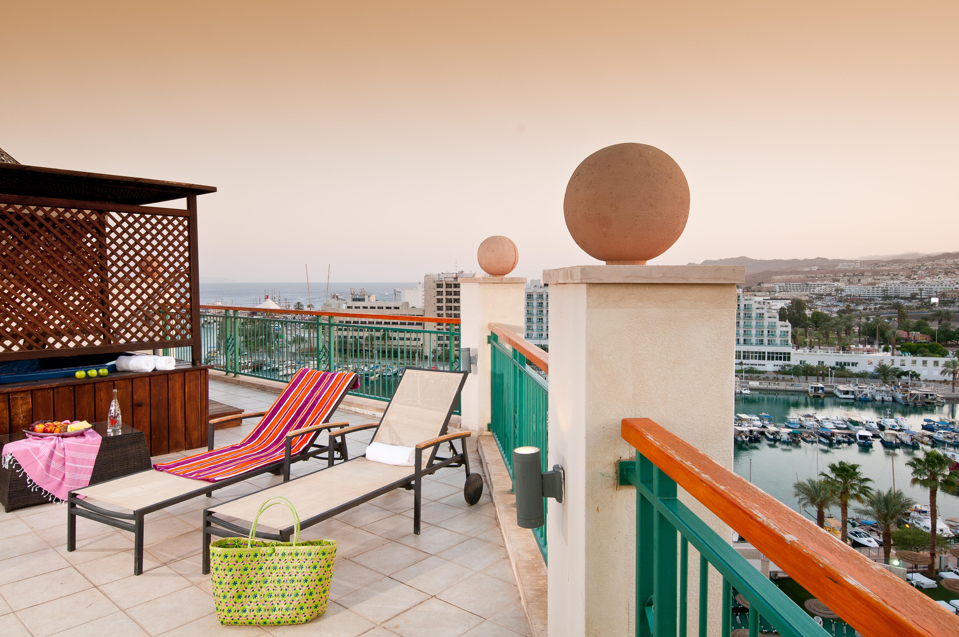 U Magic Palace Eilat Luaran gambar View from the rooftop